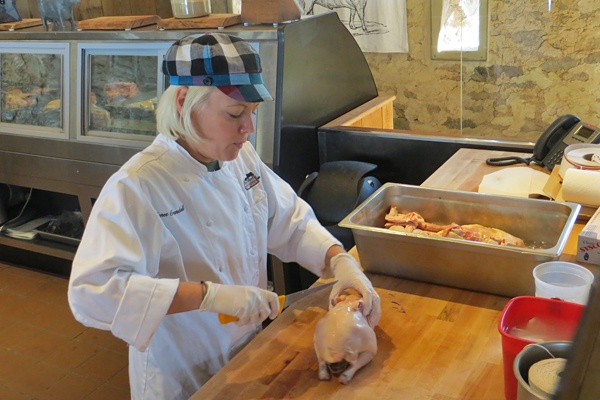 Head Chef and Butcher at Wyebrook Farm