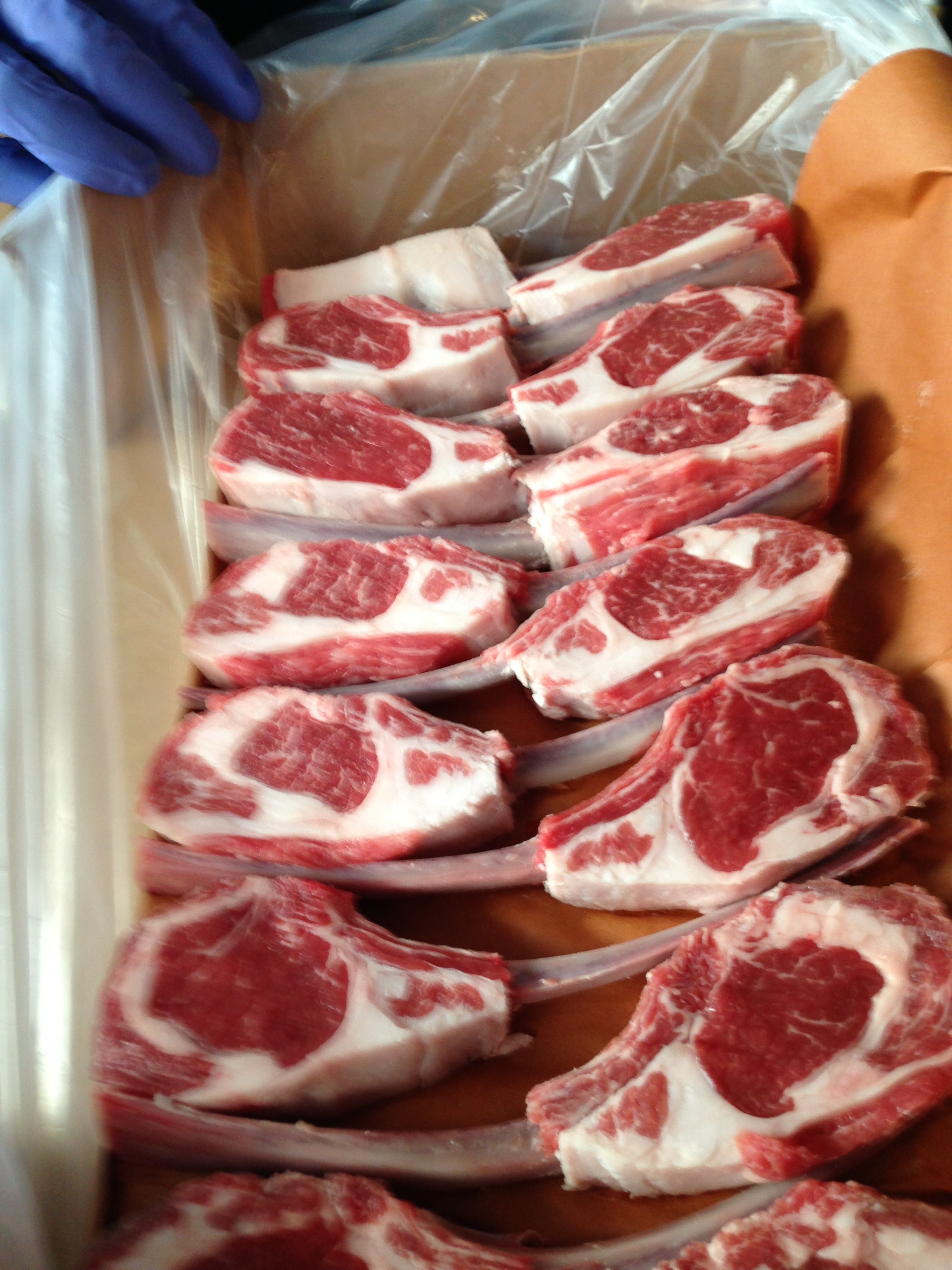 Expertly Butchered Lamb Chops